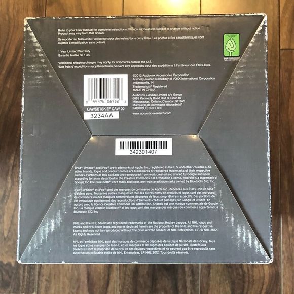 Acoustic Research Portable Wireless Bluetooth Outdoor Speaker for Skinit…‎ - Picture 7 of 12